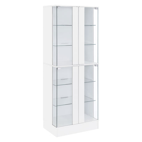 Cabra 4-Door LED Curio Display Cabinet