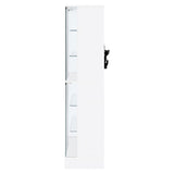 Cabra 4-Door LED Curio Display Cabinet - Tempered Glass with 6 Tiers in White High Gloss – view 8