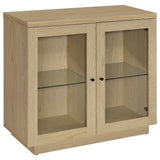 Tilbury 2-Door Glass Front Accent Display Cabinet