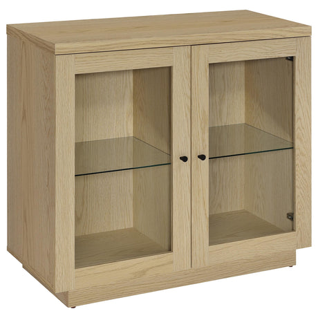 Tilbury 2-Door Glass Front Accent Display Cabinet