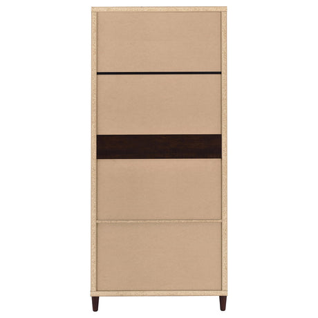 Wadeline 72" Tall Accent Storage Cabinet - 2 Doors & 2 Drawers in Rustic Tobacco – view 6