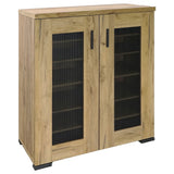 Bristol Shoe Cabinet with Mesh-Panel Doors - 