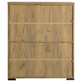Bristol Shoe Cabinet with Mesh-Panel Doors - Entryway Storage in Golden Oak – view 7