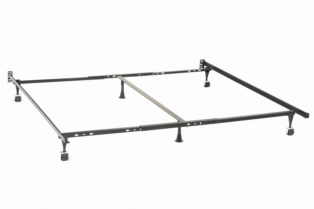 Kerns Heavy-Gauge Metal Bolt-On Bed Frame - Queen / Eastern King / California King