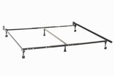 Kerns Heavy-Gauge Metal Bolt-On Bed Frame - Queen / Eastern King / California King