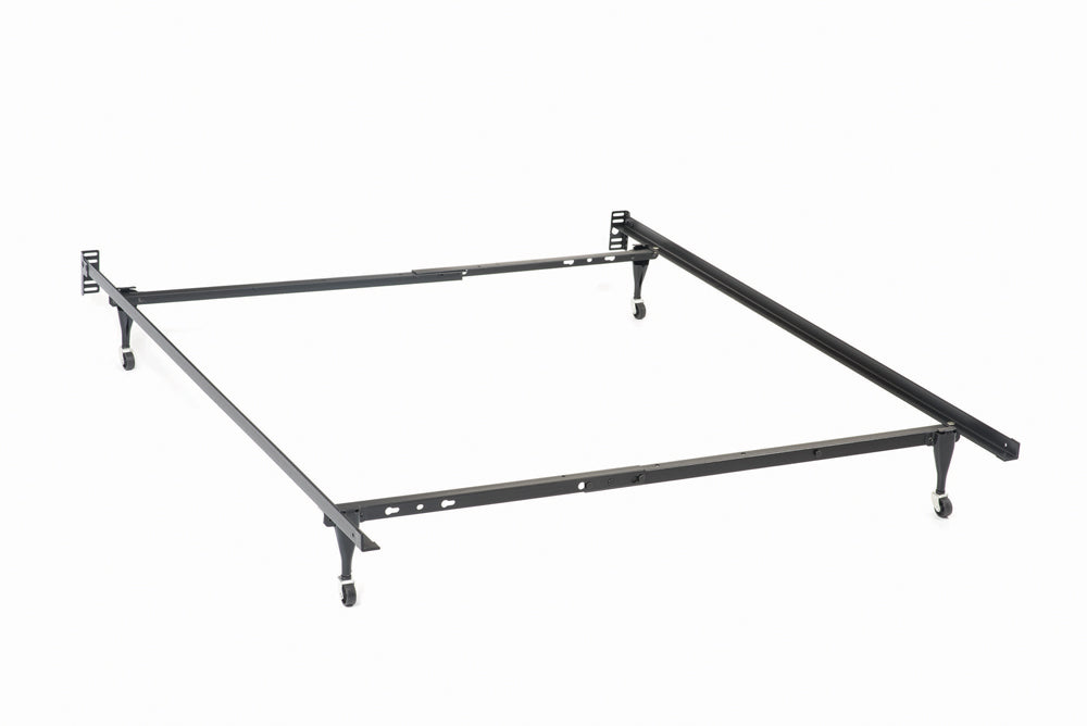 Kerns Heavy-Gauge Metal Bolt-On Bed Frame - Twin / Full