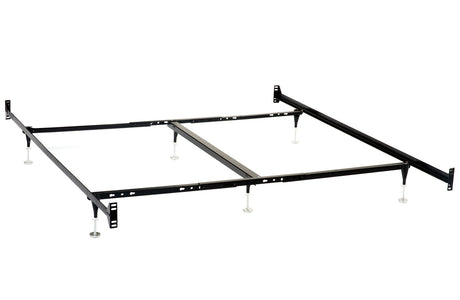 Esme Bolt-On Metal Bed Frame for Headboard & Footboard - Black, Twin/Full, Queen/Eastern King or California King – view 5