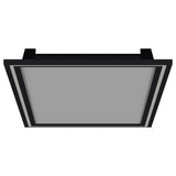 Windrose LED Standing Floor Mirror - 28 x 67" Full-Length with Silver Trim in Black – view 17
