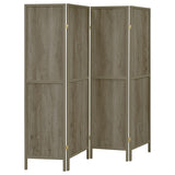 Deepika 4-Panel Folding Room Divider Screen