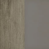 Deepika 4-Panel Folding Room Divider Screen - Rustic Grey Driftwood with Solid Pine Frame – view 7