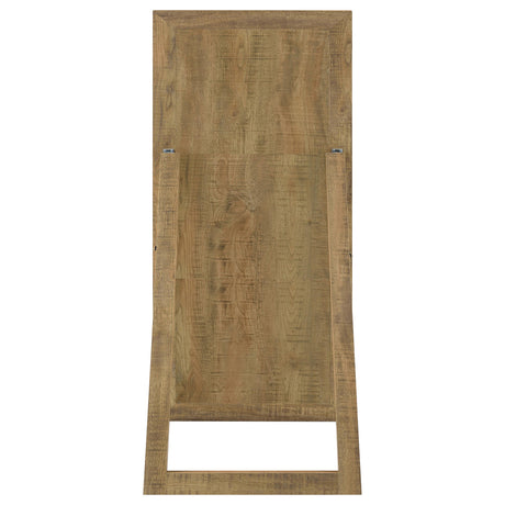 Cadence Full-Length Standing Floor Mirror - Mango Wood Frame with Shatterproof Tempered Glass – view 4