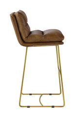 Alsey Horizontal-Tufted Bar Stool