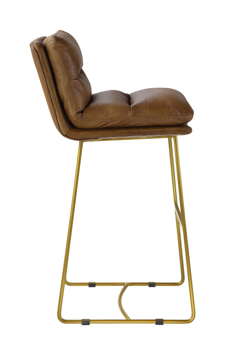 Alsey Horizontal-Tufted Bar Stool