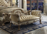 Dresden Button-Tufted Chaise Lounge & Bench