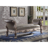 Dresden Button-Tufted Chaise Lounge & Bench
