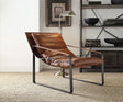Quoba Top Grain Leather Lounge Chair