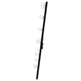 Zayan LED Full-Length Floor Mirror - 32 x 71 Inch Hollywood Glam in Black High Gloss – view 7
