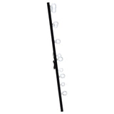 Zayan LED Full-Length Floor Mirror - 32 x 71 Inch Hollywood Glam in Black High Gloss – view 11