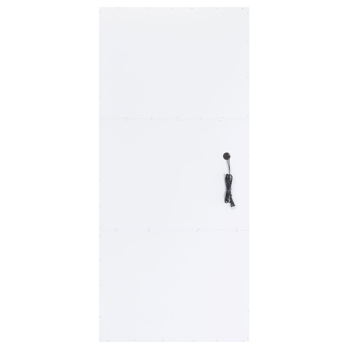 Zayan Full-Length LED Floor Mirror - Hollywood Style White High Gloss Frame, 32" x 71" – view 9