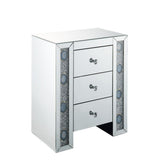 Sonia Mirrored Console Cabinet & Accent Table