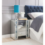 Sonia Mirrored Console Cabinet & Accent Table