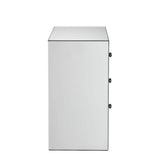 Sonia Mirrored Console Cabinet & Accent Table
