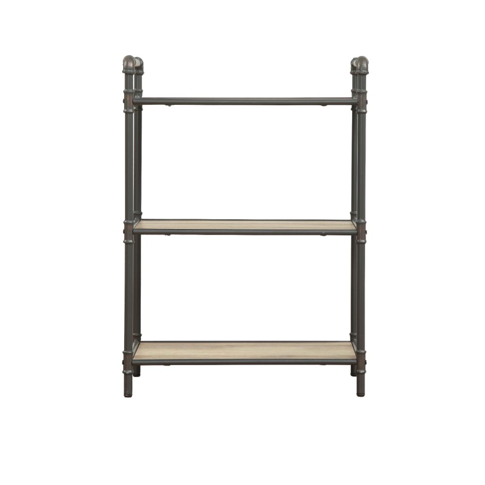 Itzel Industrial Bookshelf