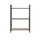 Itzel Industrial Bookshelf
