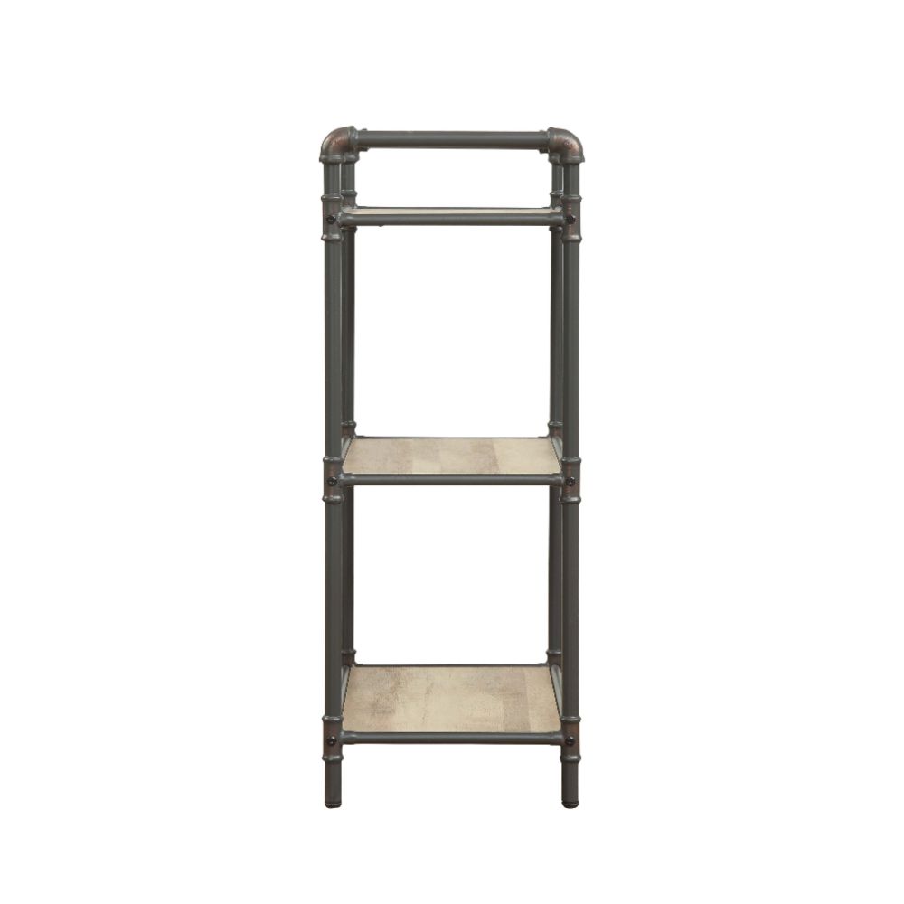 Itzel Industrial Bookshelf