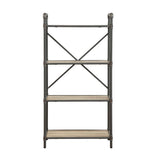 Itzel Industrial Bookshelf