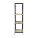 Itzel Industrial Bookshelf