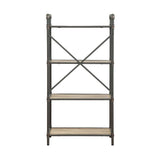 Itzel Industrial Bookshelf