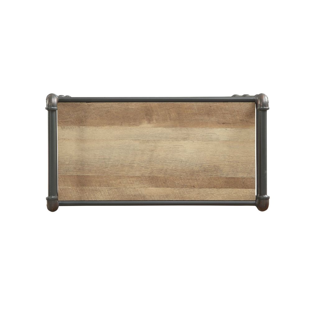 Itzel Industrial Bookshelf