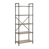 Itzel Industrial Bookshelf