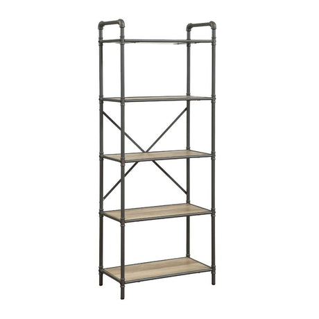 Itzel Industrial Bookshelf