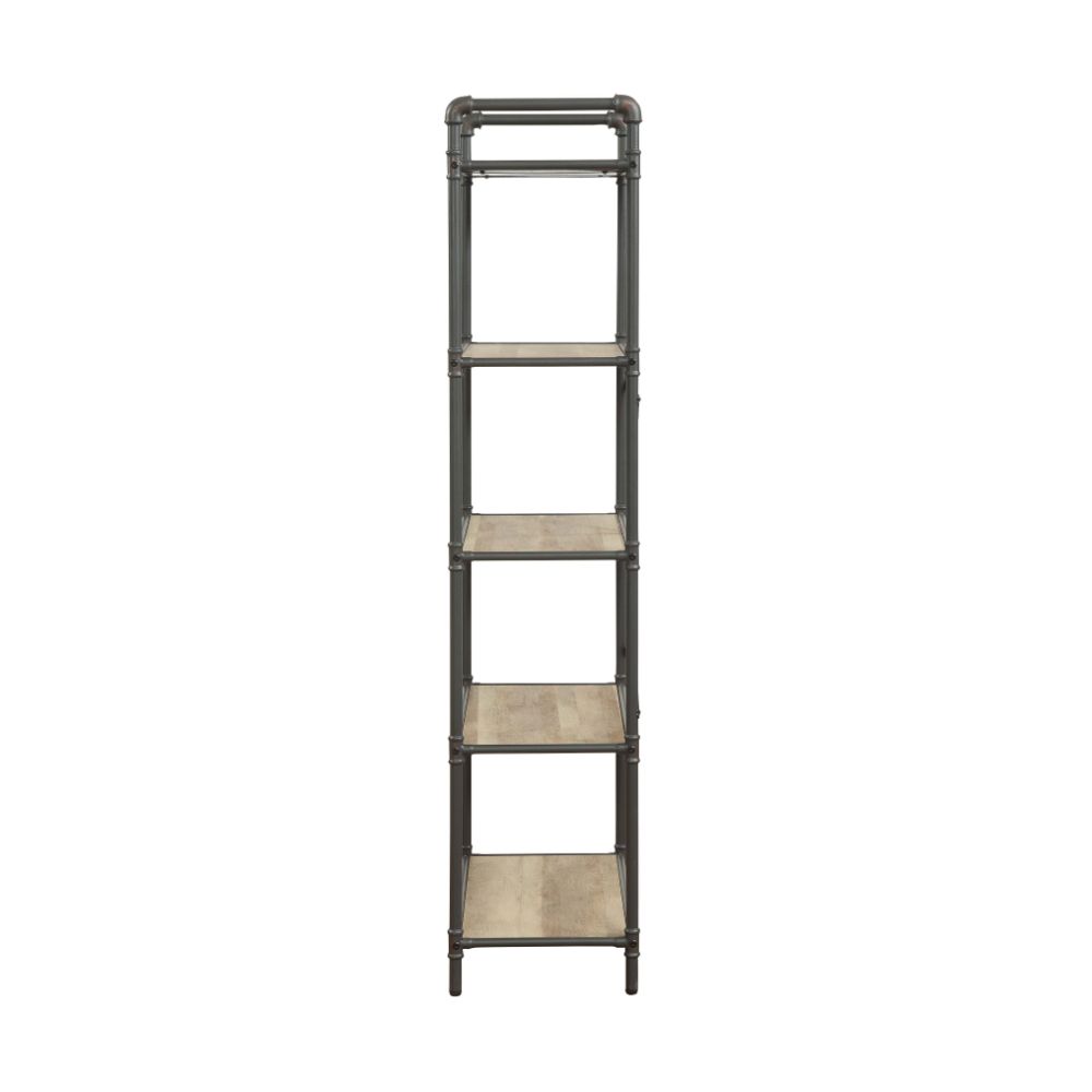 Itzel Industrial Bookshelf
