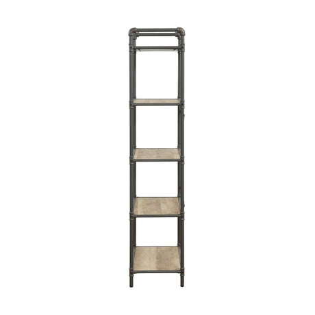 Itzel Industrial Bookshelf