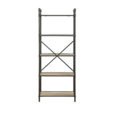 Itzel Industrial Bookshelf