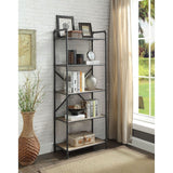 Itzel Industrial Bookshelf
