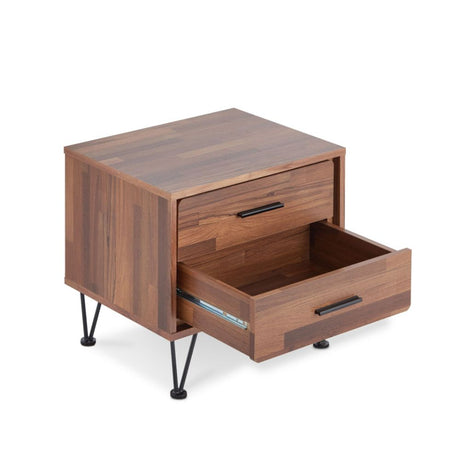 Deoss 2-Drawer Night Table & 5-Drawer Chest
