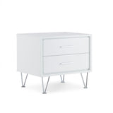 Deoss 2-Drawer Night Table & 5-Drawer Chest