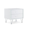 Deoss 2-Drawer Night Table & 5-Drawer Chest
