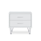 Deoss 2-Drawer Night Table & 5-Drawer Chest