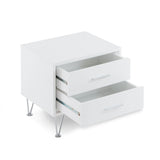 Deoss 2-Drawer Night Table & 5-Drawer Chest
