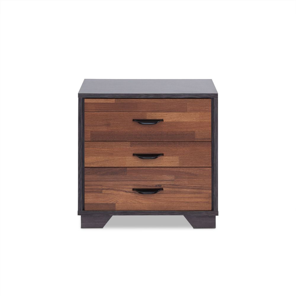 Eloy 3-Drawer Nightstand