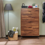 Deoss 2-Drawer Night Table & 5-Drawer Chest