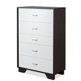 Eloy Modern Accent Table & 5-Drawer Chest