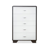 Eloy Modern Accent Table & 5-Drawer Chest