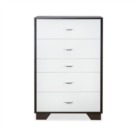 Eloy Modern Accent Table & 5-Drawer Chest