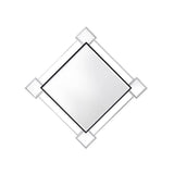 Asbury Mirrored Console Table & Accent Mirror